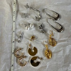 New 9 Pairs Earrings